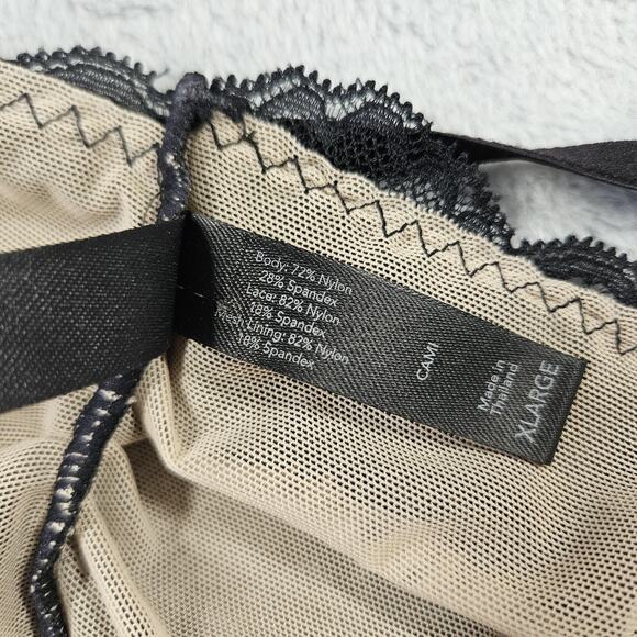 Soma Intimates Cami Womens XL Shapewear Lace Mesh Top Adjustable Straps Lingerie - Picture 10 of 14